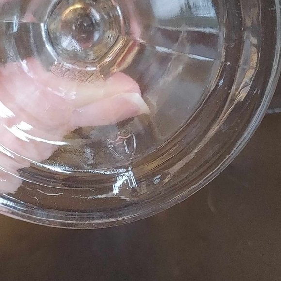 Federal Glass Footed Dessert Ice Cream Pudding Sherbet Cups Set 5 Vintage - Picture 6 of 7